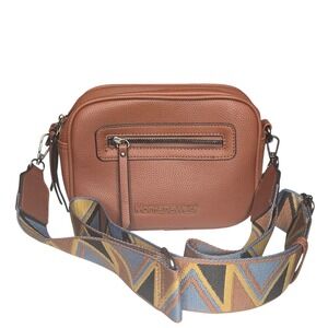 Montana West Crossbody Bag Aztec Strap Faux Leather Small Camera Bag Flaw